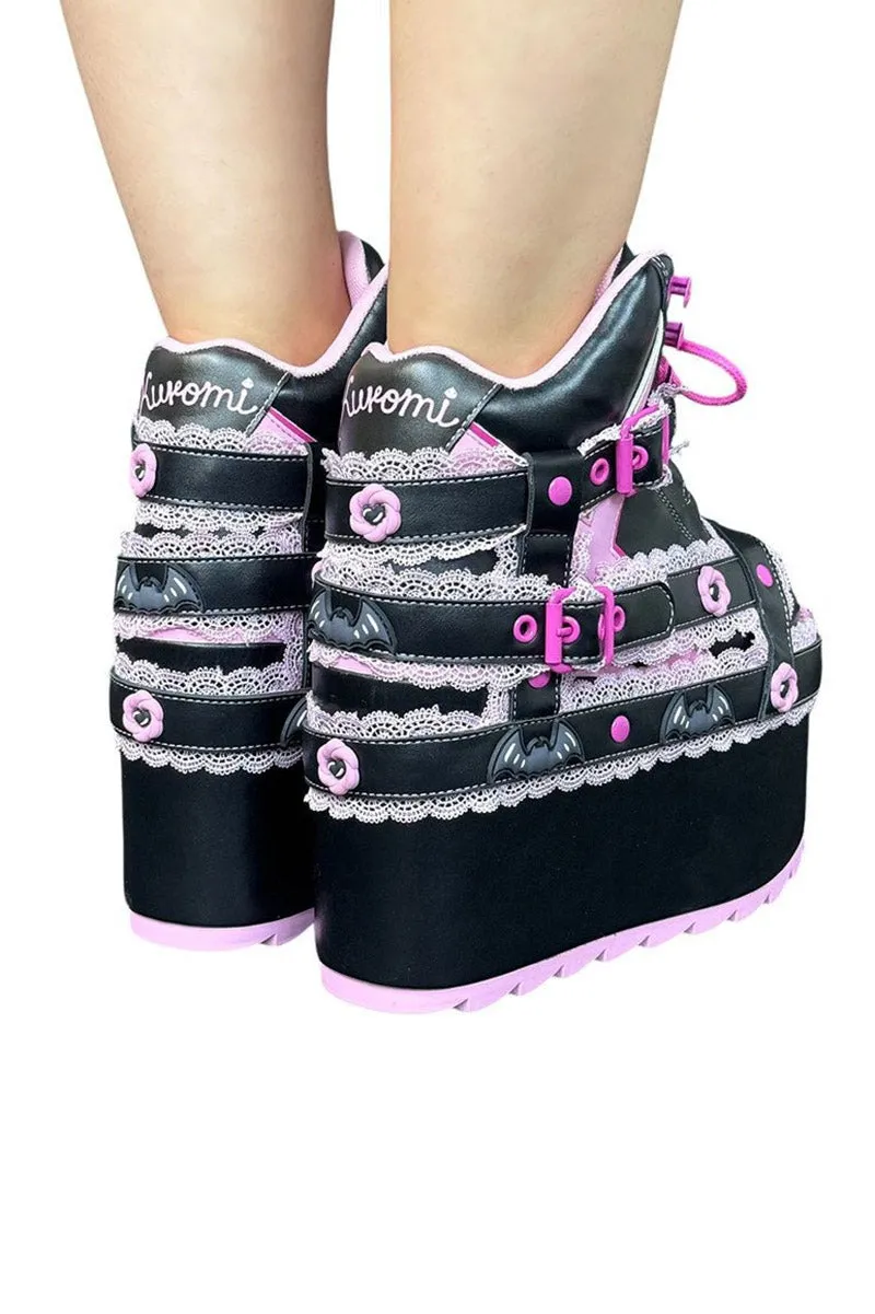 Qozmo Bndg Kuromi Platforms [Black] [NO RESTOCKS]