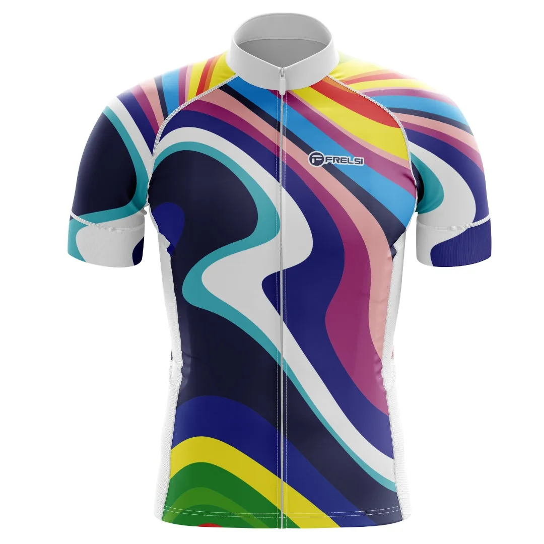 Rainbow Sprinter | Men's Short Sleeve Cycling Set