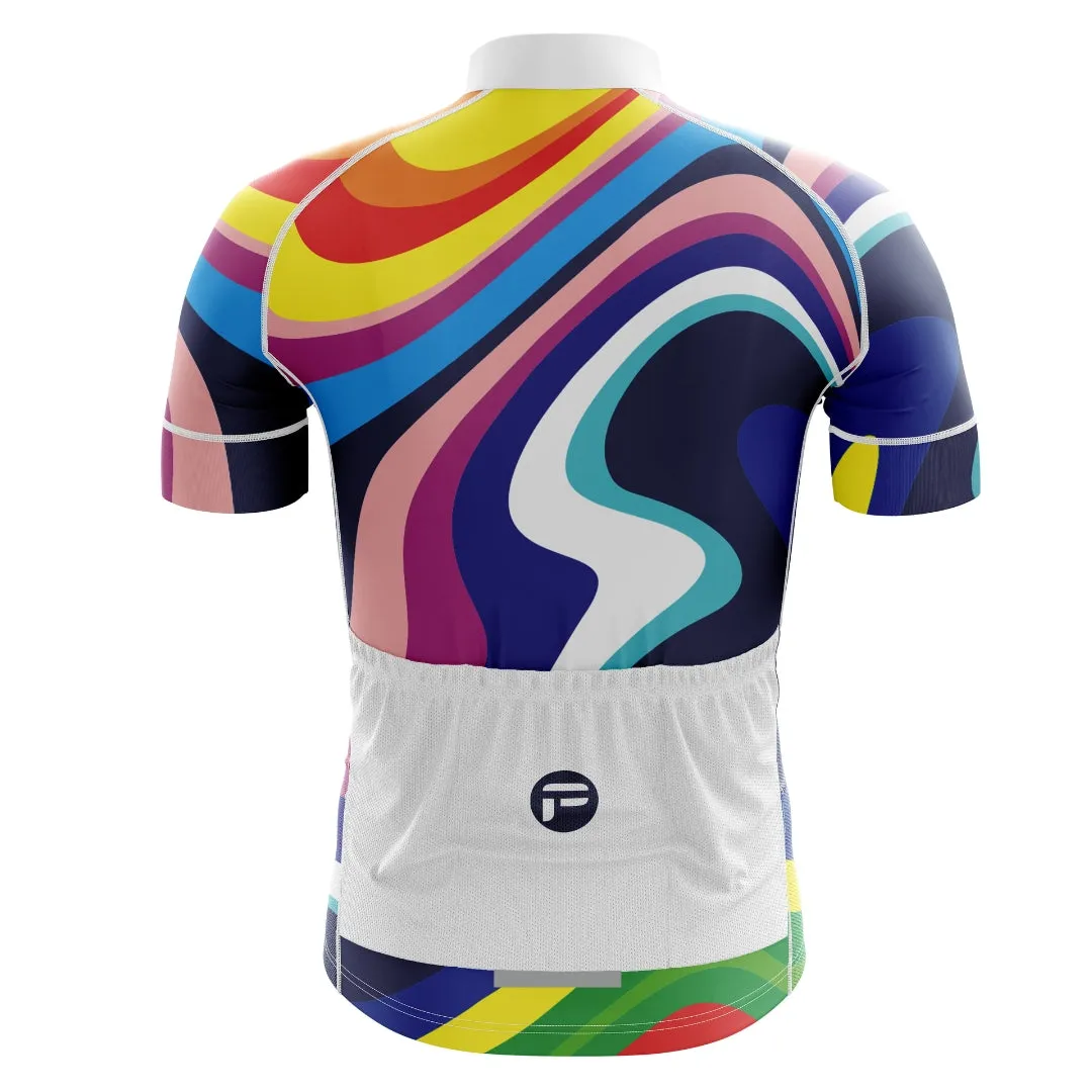 Rainbow Sprinter | Men's Short Sleeve Cycling Set