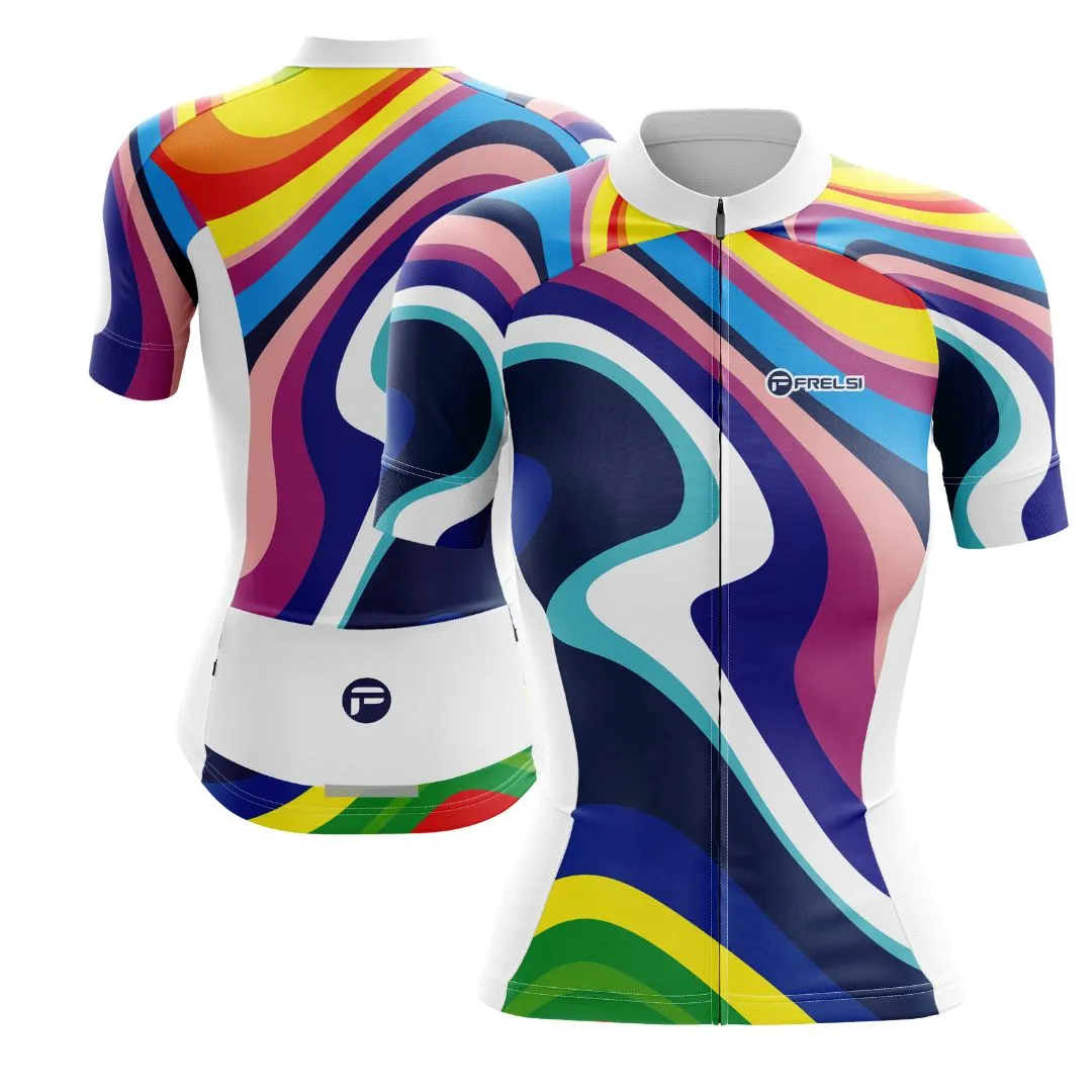 Rainbow Sprinter | Women's Short Sleeve Cycling Jersey