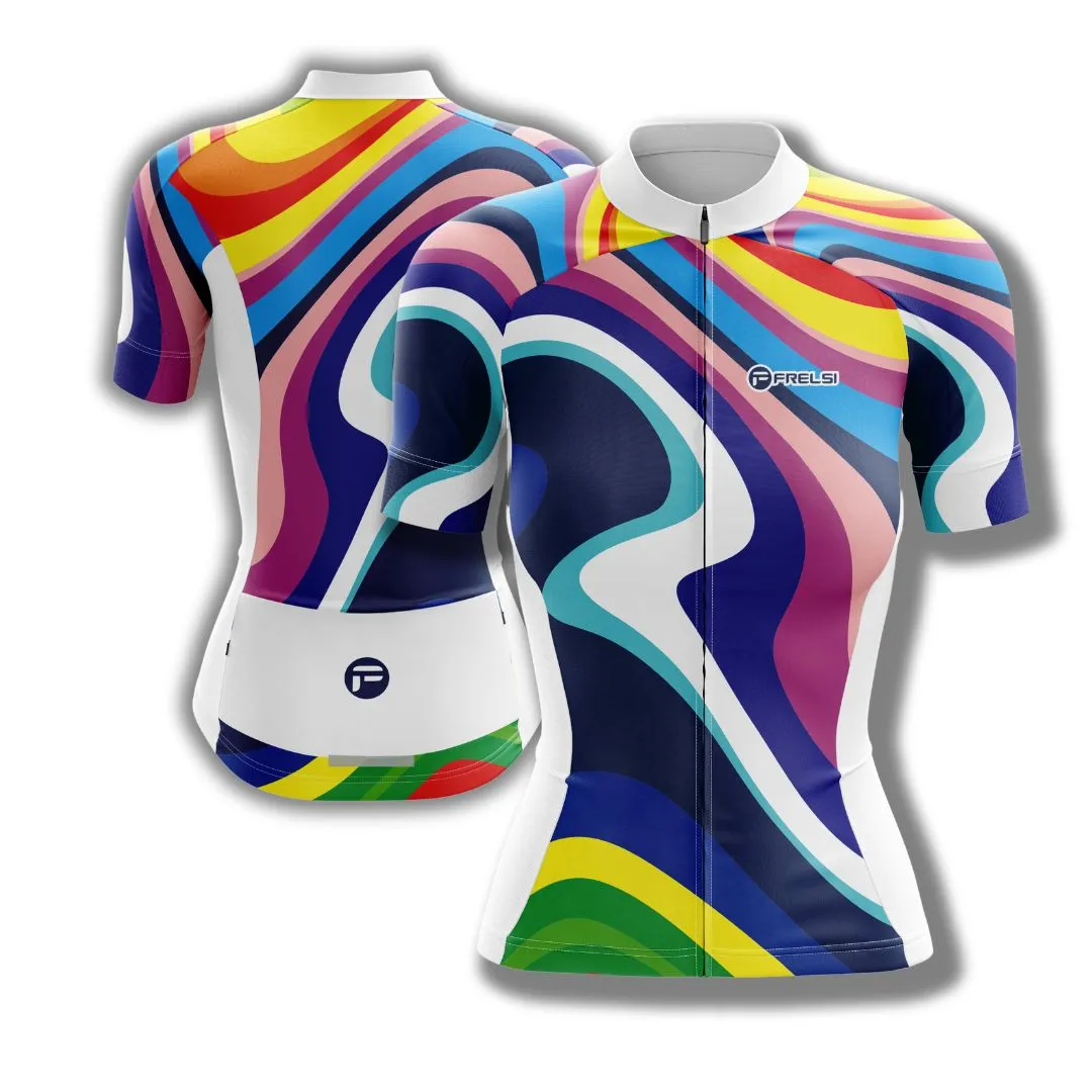 Rainbow Sprinter | Women's Short Sleeve Cycling Jersey