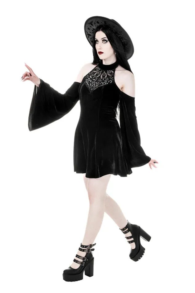 Restyle - Evelynn - Buckle Classic Platform Goth Boots