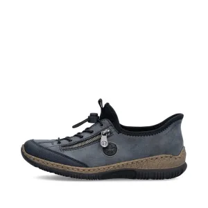 Rieker N3267 NAVY Slip On Casual Shoe N3267-14