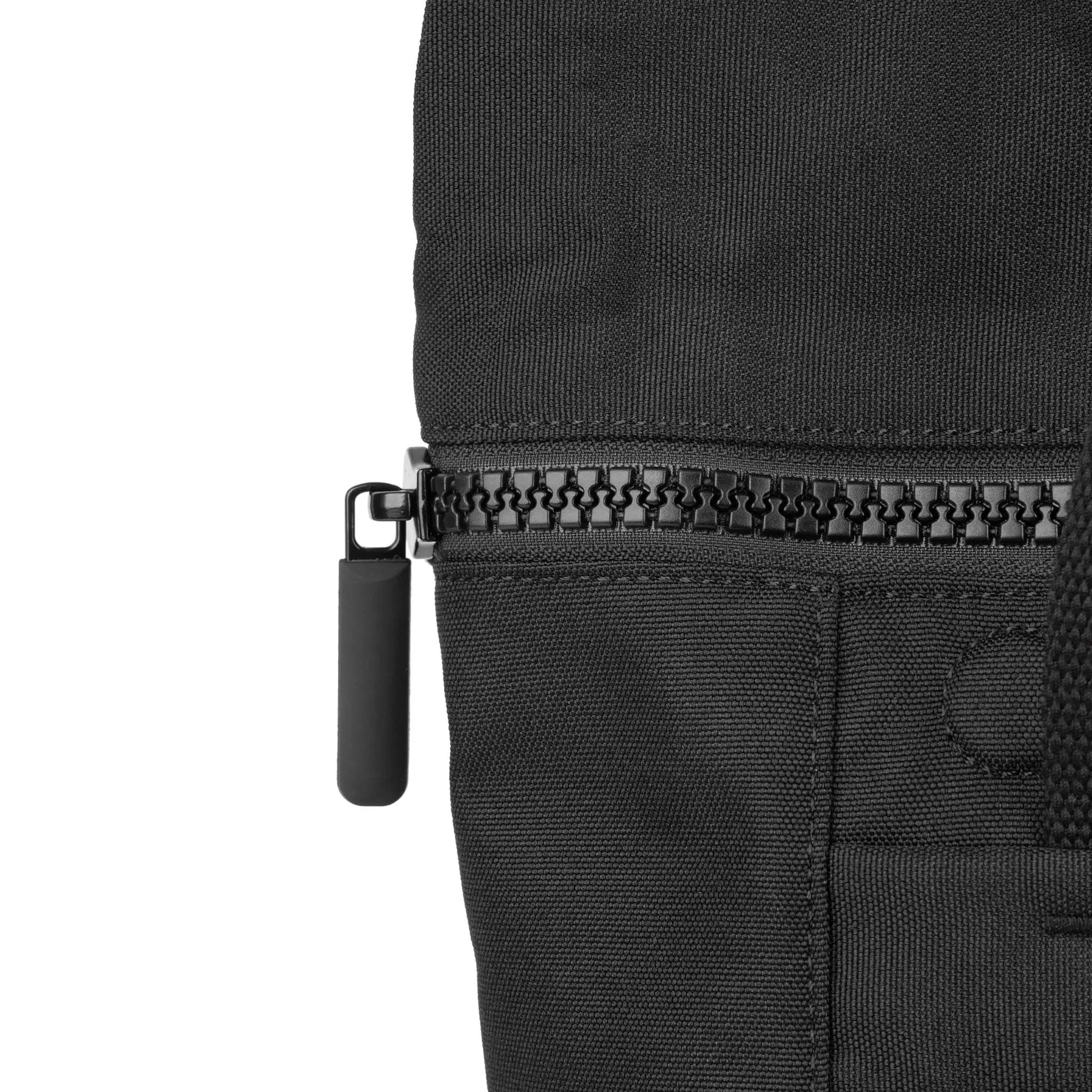 ROKA All Black Finchley A Ash Large Recycled Canvas Bag