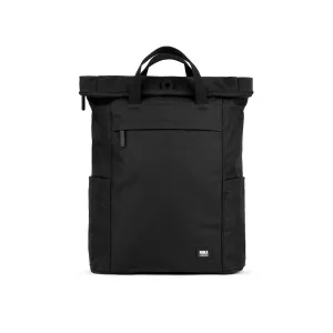 ROKA All Black Finchley A Ash Large Recycled Canvas Bag