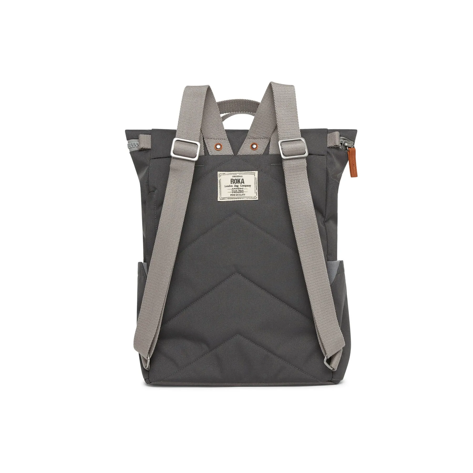 ROKA Finchley A Carbon Large Recycled Canvas Bag - OS