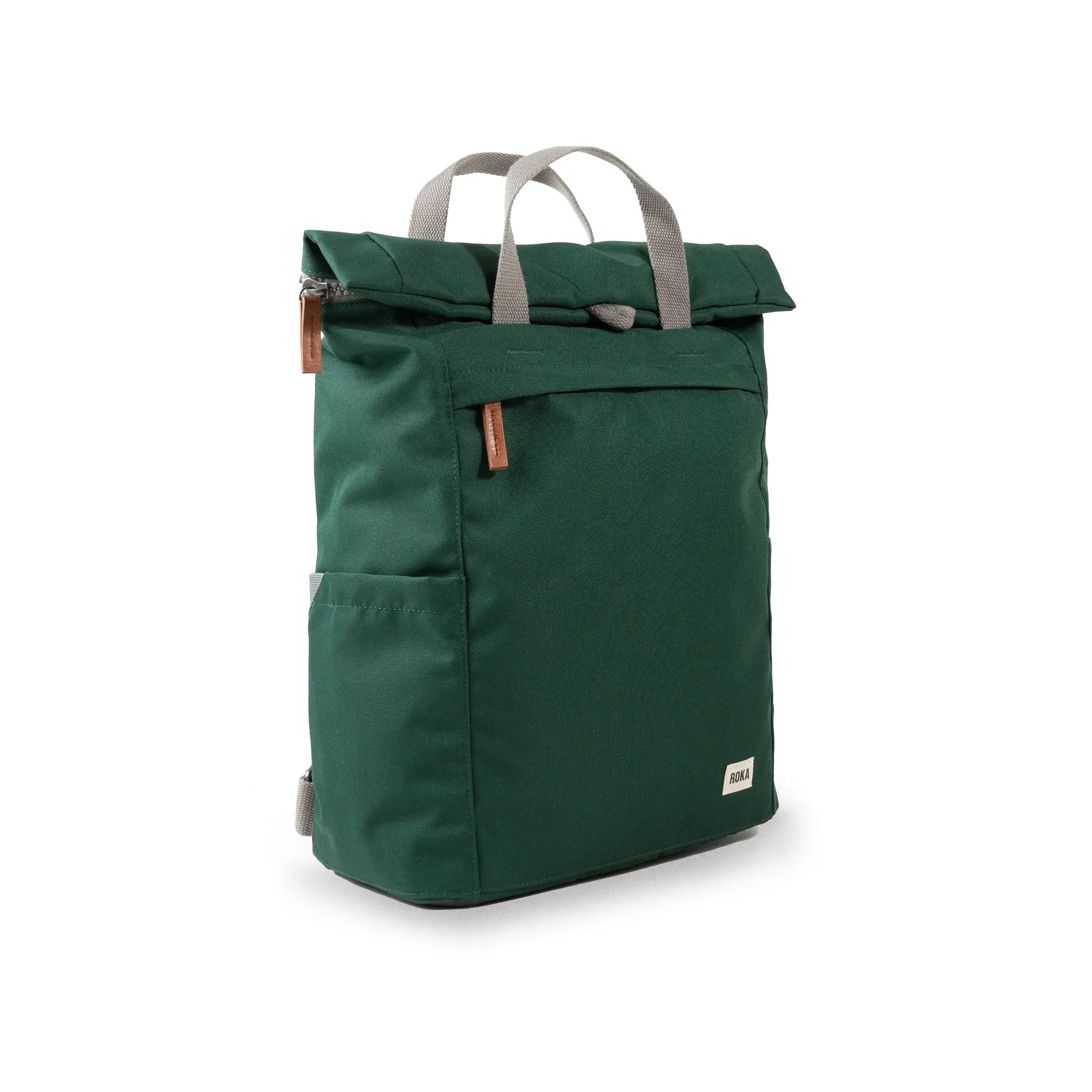ROKA Finchley A Forest Large Recycled Canvas Bag - OS