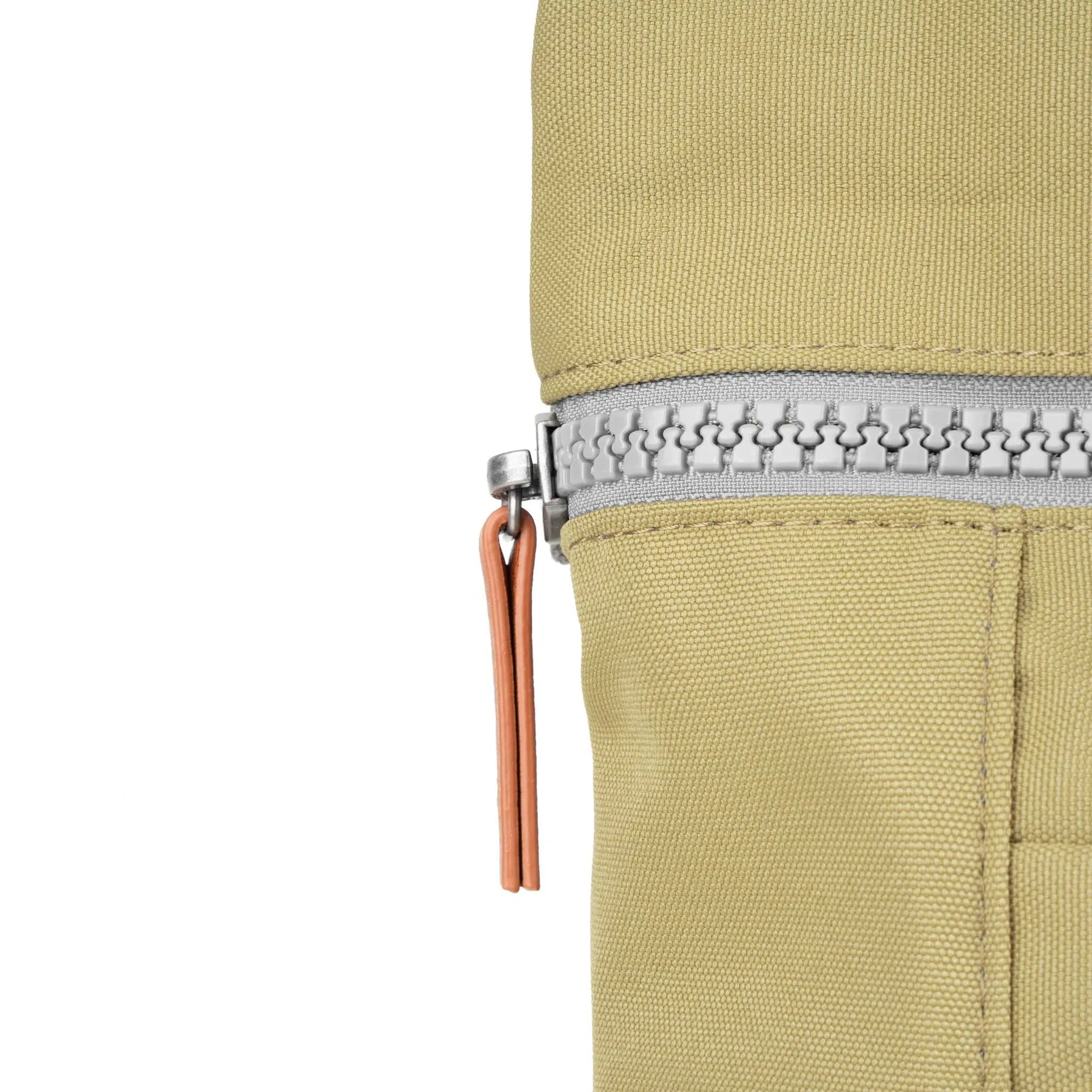 ROKA Finchley A Khaki Large Recycled Canvas Bag