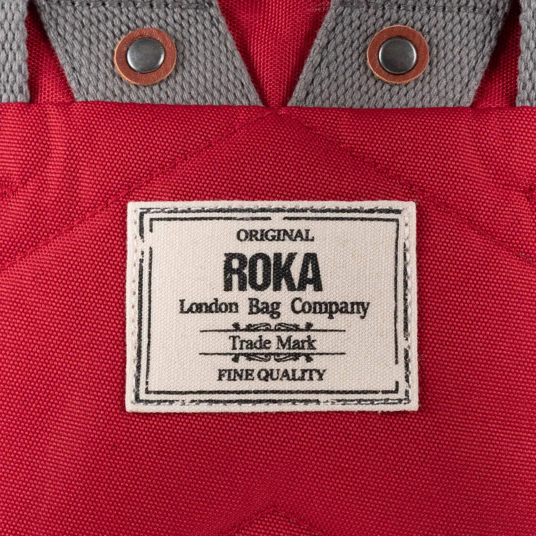 ROKA Finchley A Mars Red Large Recycled Canvas Bag - OS