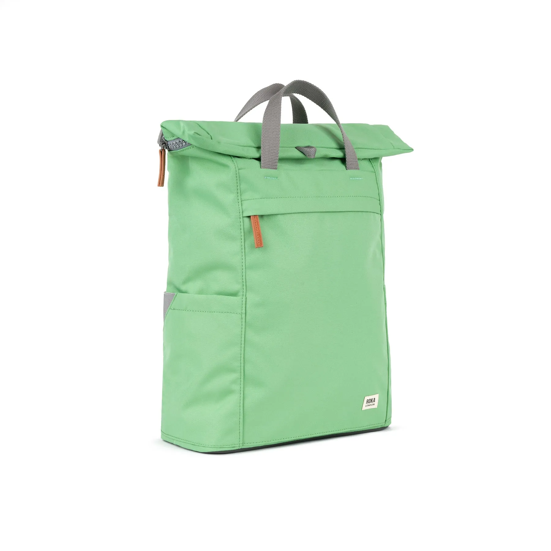 ROKA Finchley A Peppermint Large Recycled Canvas Bag