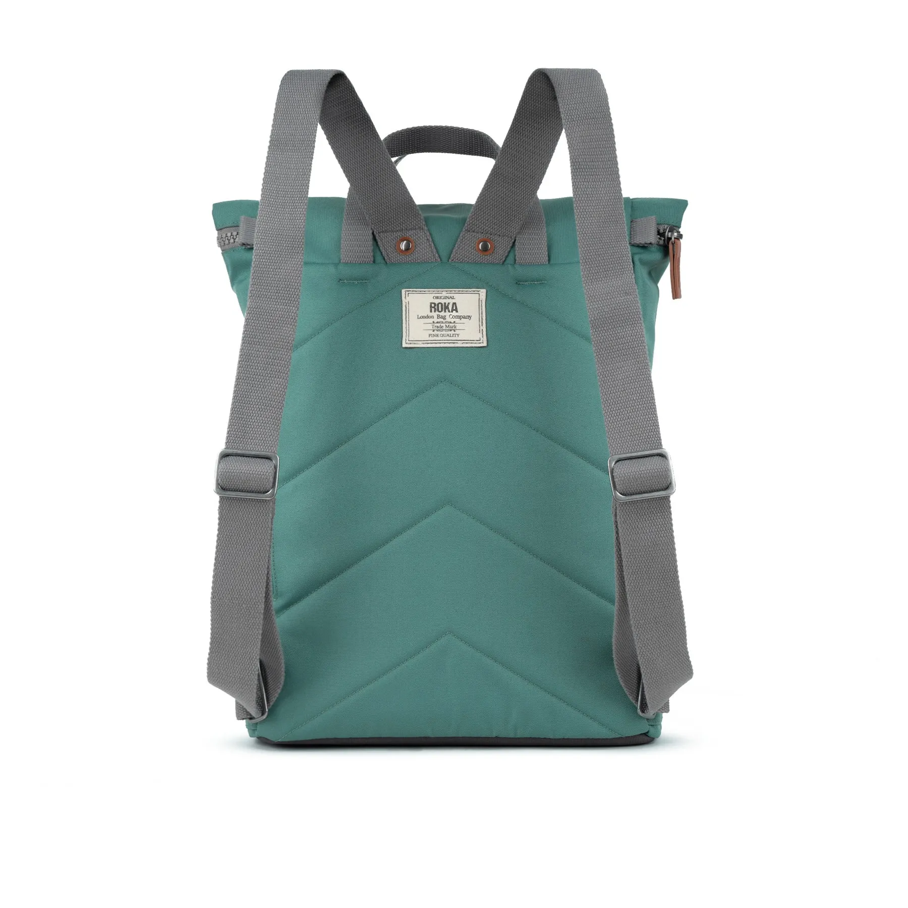 ROKA Finchley A Sage Large Recycled Canvas Bag - OS
