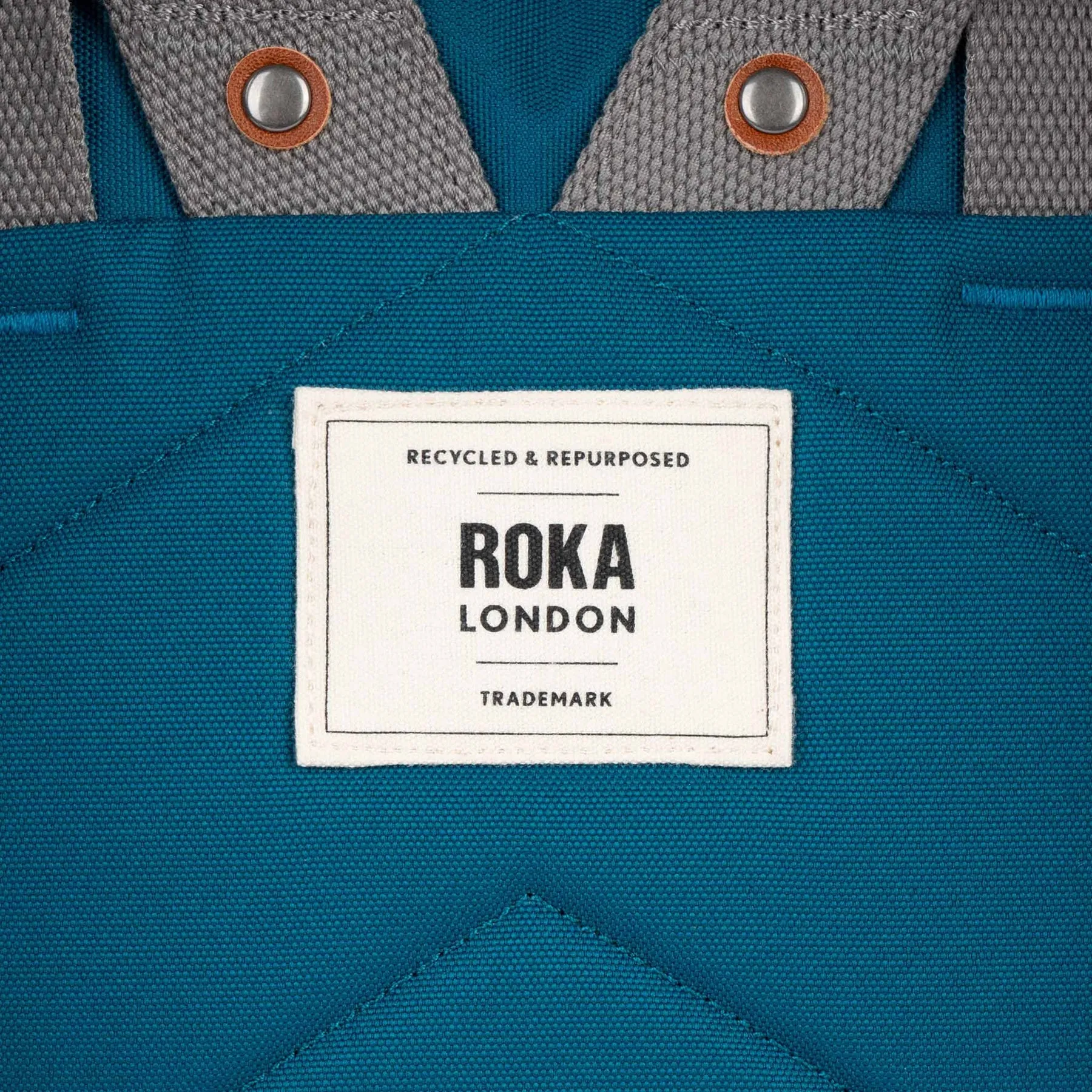 ROKA Finchley A Sapphire Large Recycled Canvas Bag