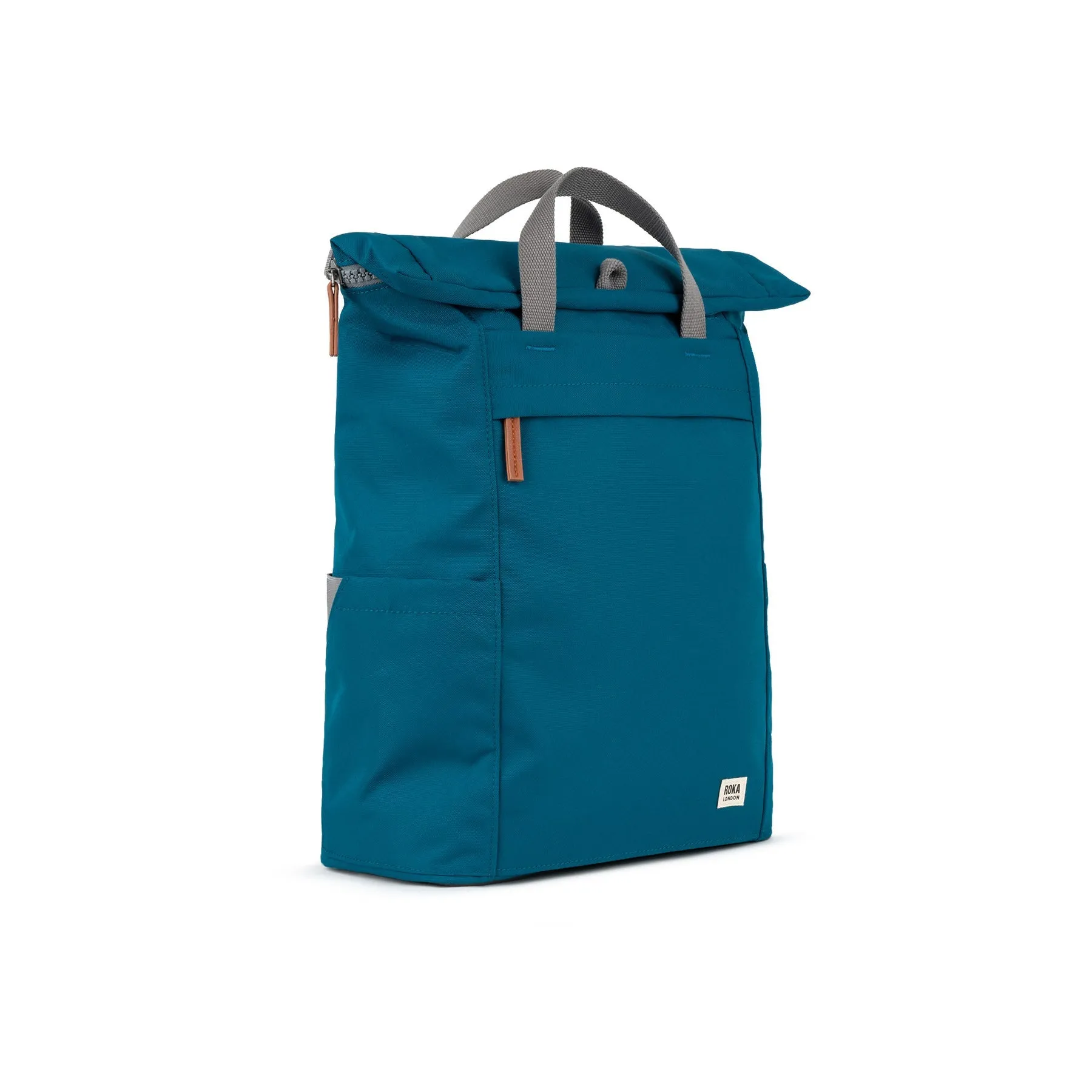 ROKA Finchley A Sapphire Large Recycled Canvas Bag