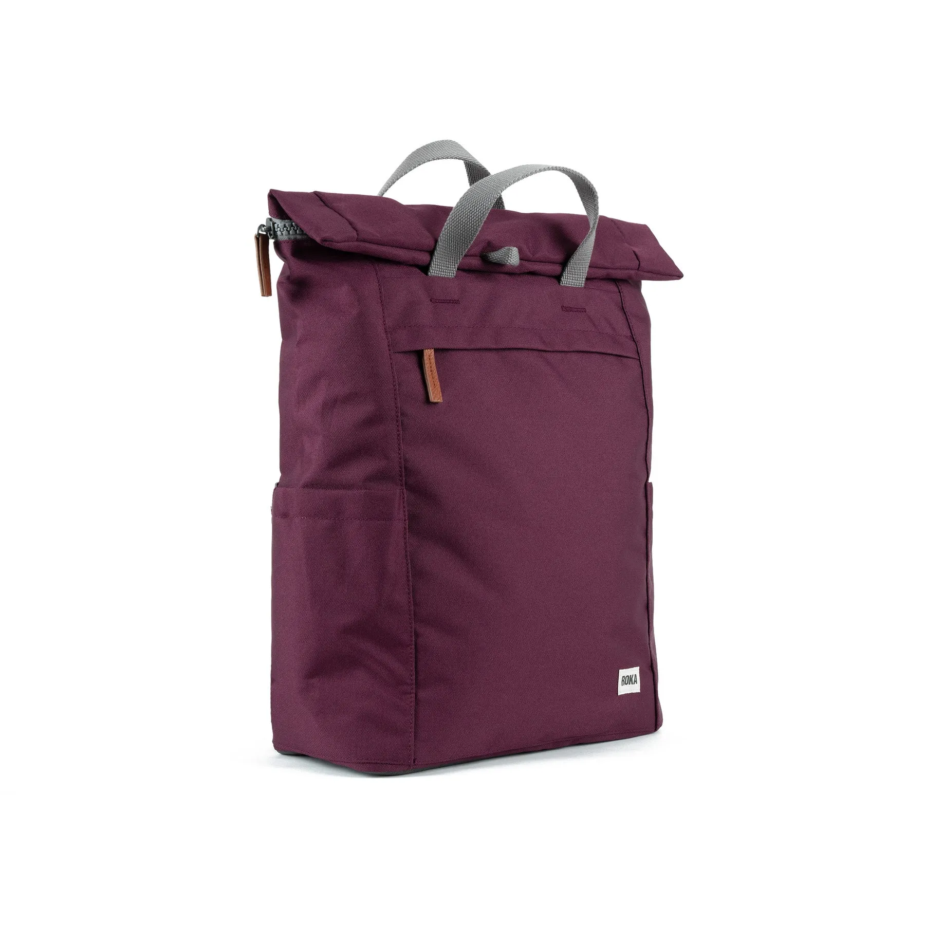 ROKA Finchley A Sienna Large Recycled Canvas Bag - OS