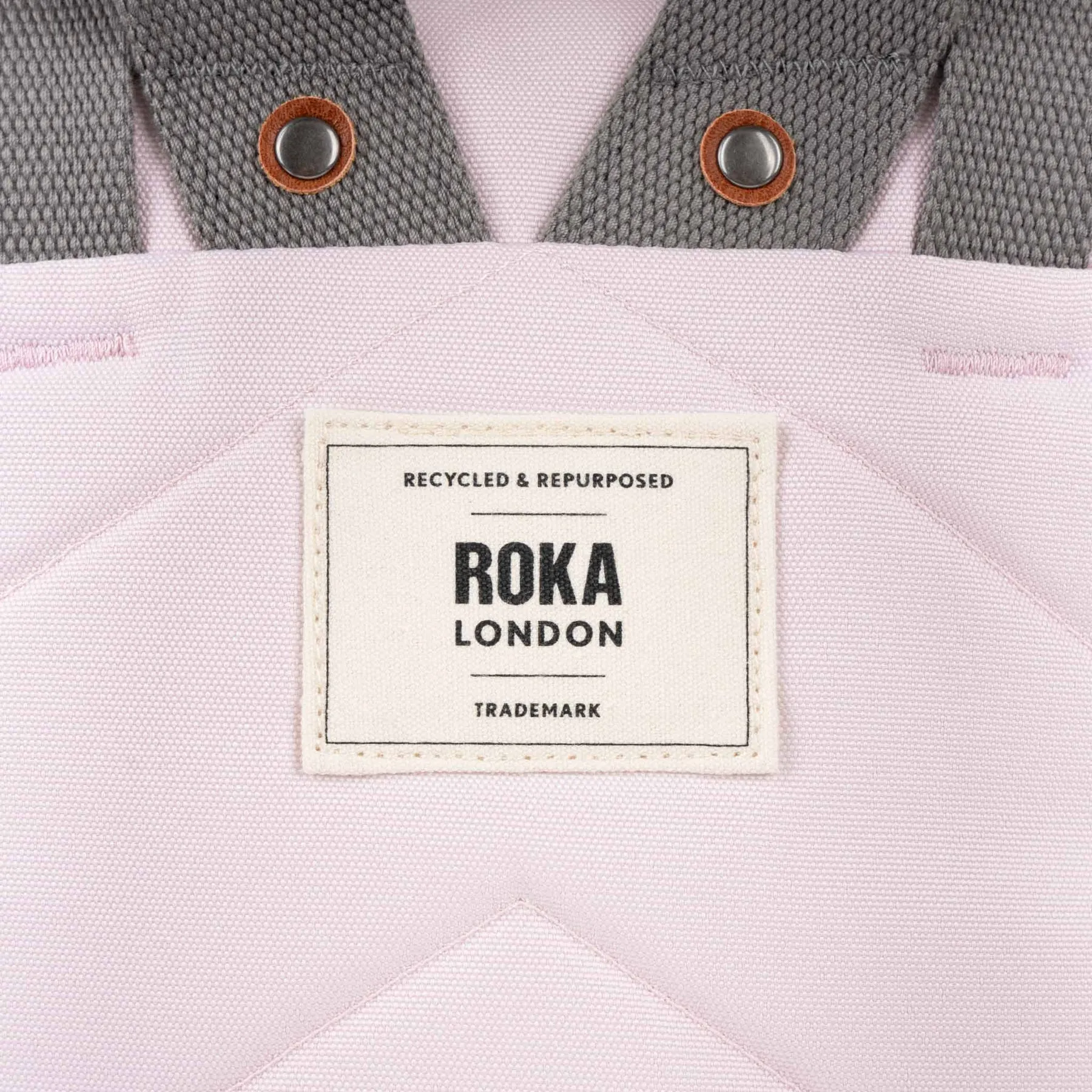 ROKA Finchley A Transcendent Pink Large Recycled Canvas Bag