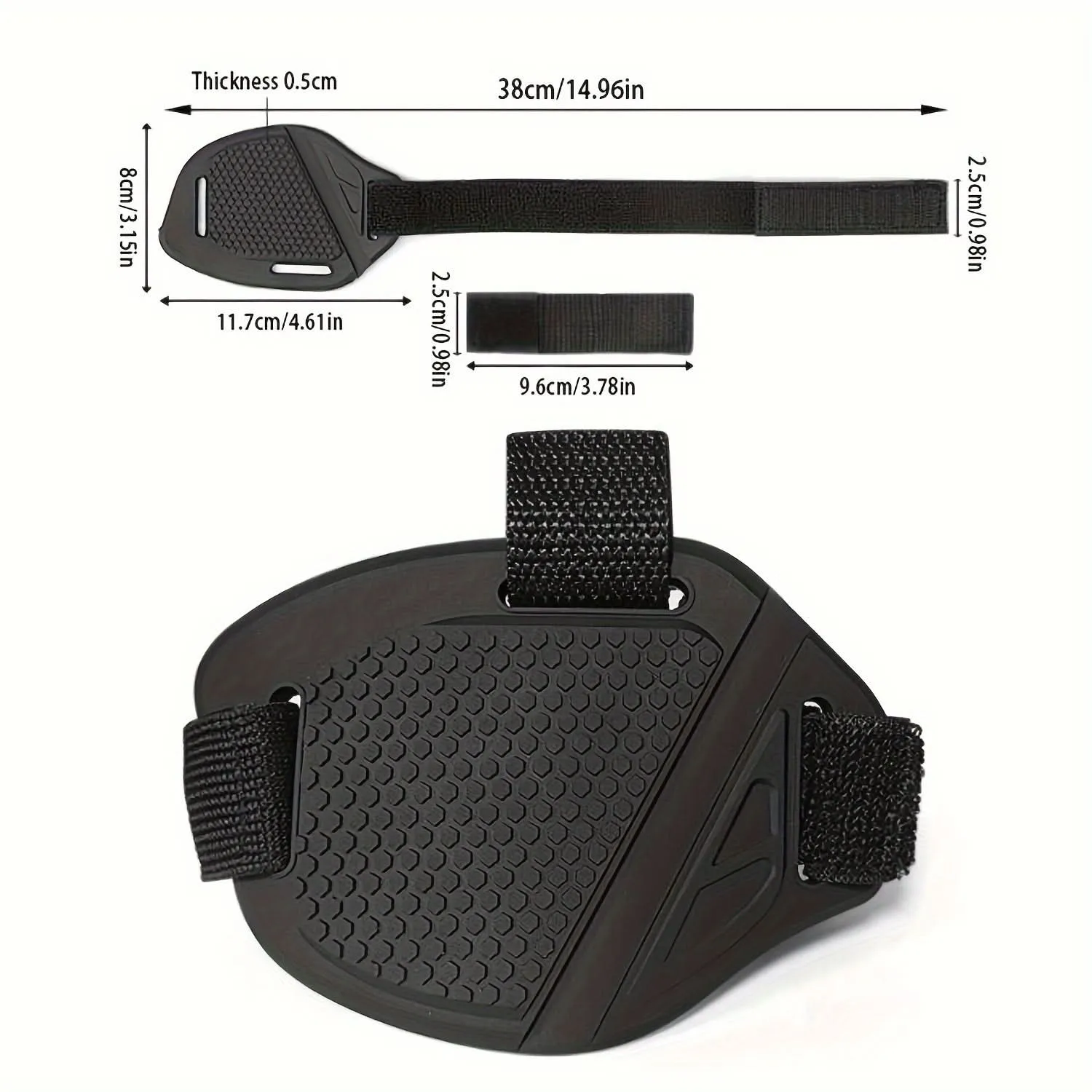 Rubber Motorcycle Gear Shift Protector – Anti-Slip, Durable Design