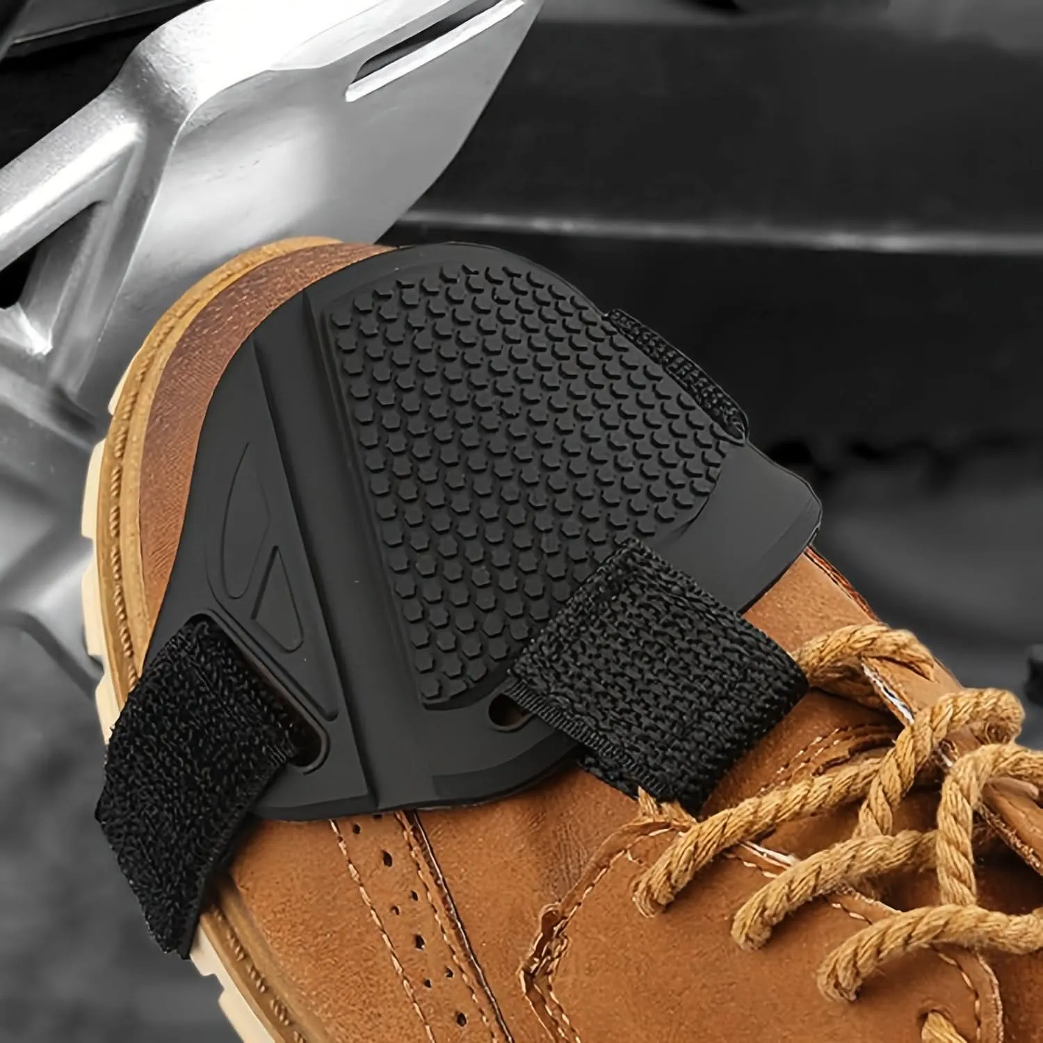 Rubber Motorcycle Gear Shift Protector – Anti-Slip, Durable Design