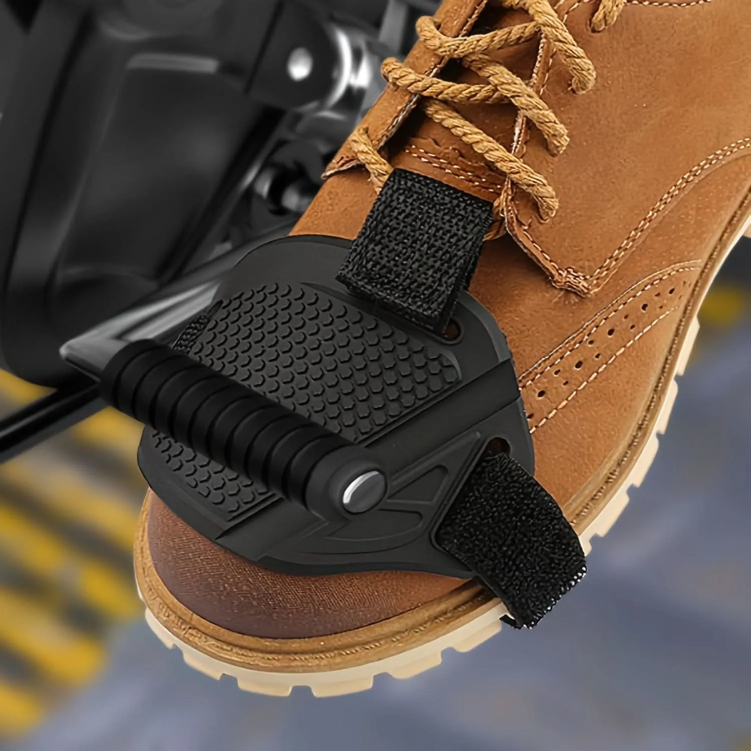 Rubber Motorcycle Gear Shift Protector – Anti-Slip, Durable Design