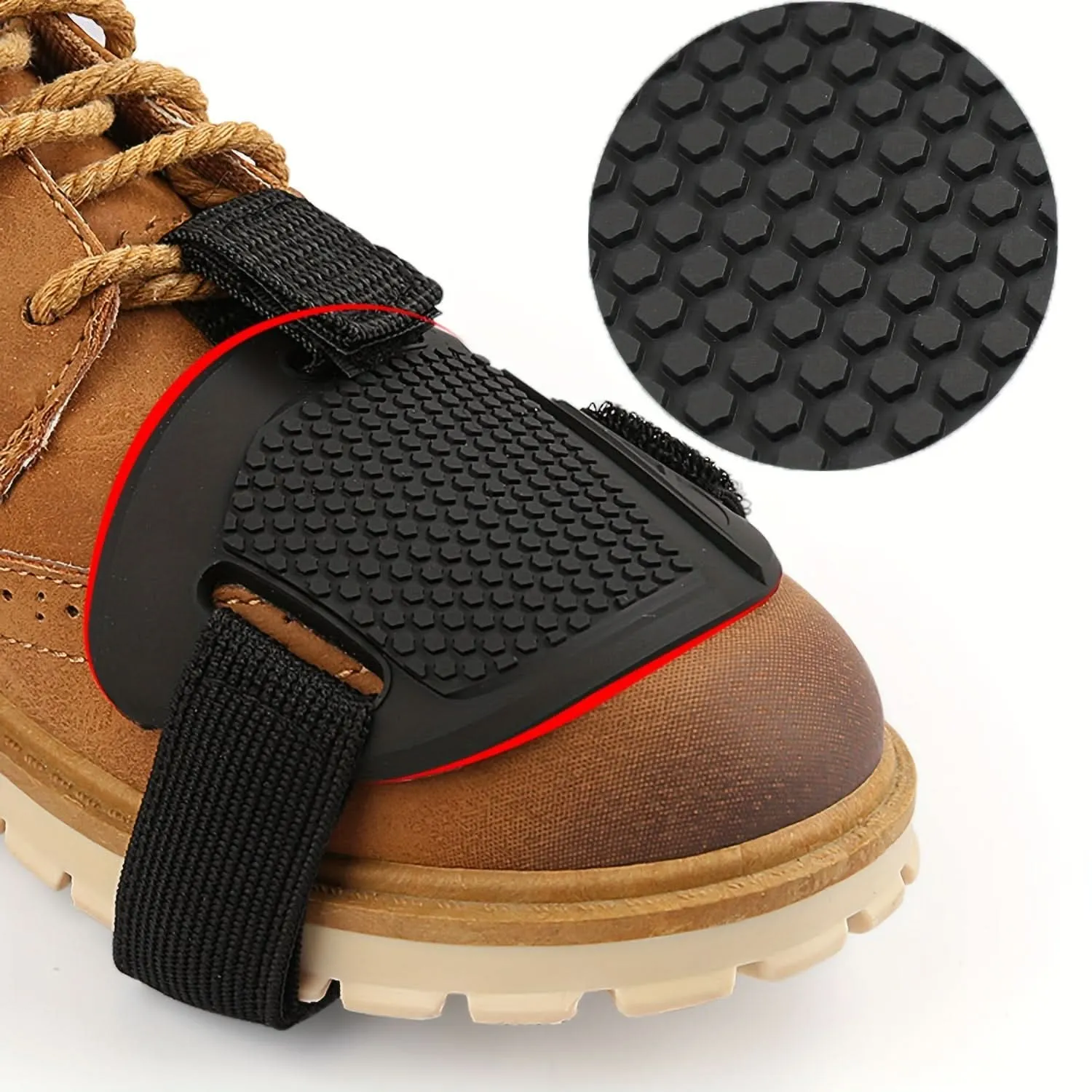 Rubber Motorcycle Gear Shift Protector – Anti-Slip, Durable Design