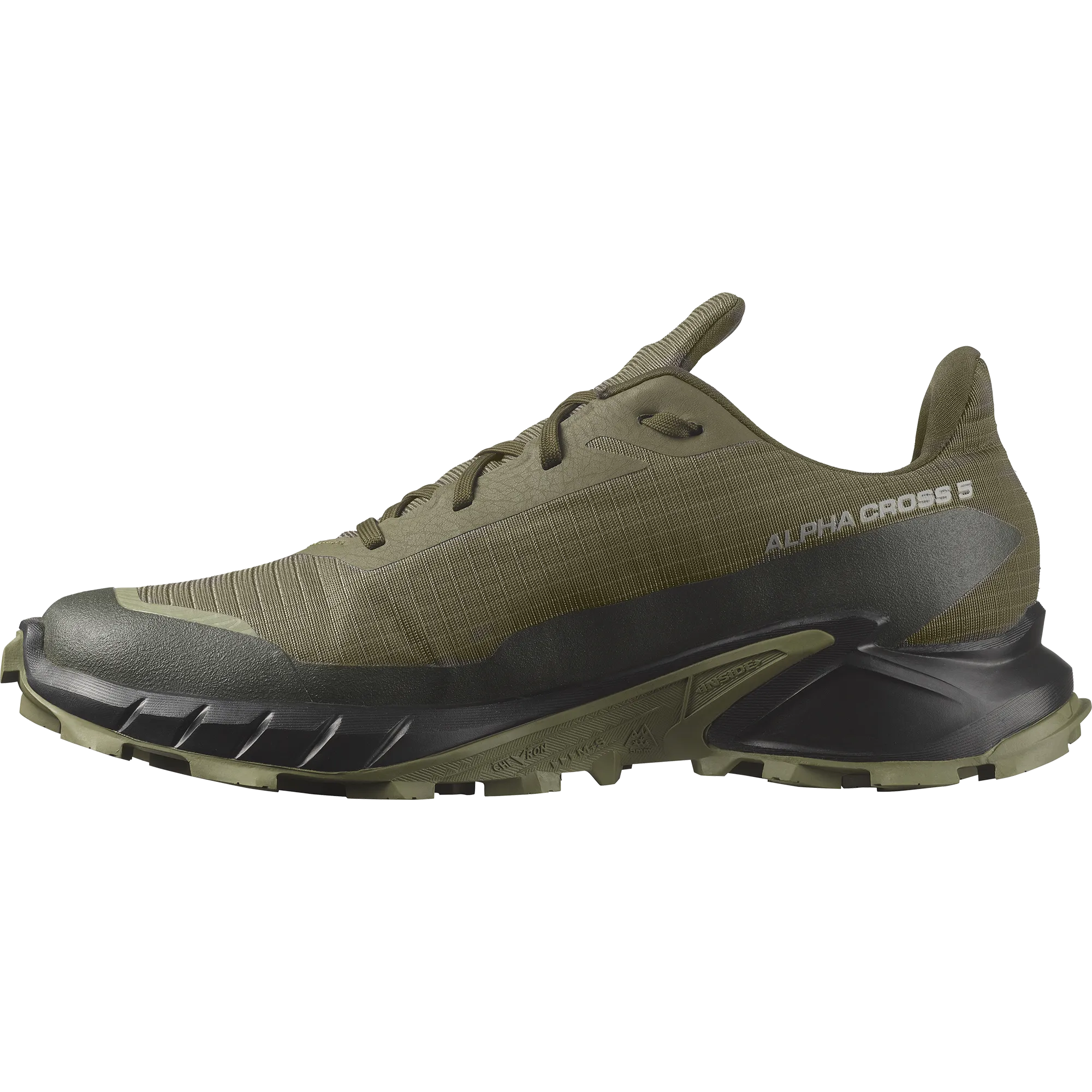 Salomon Men's Alphacross 5 Gore Tex in Olive night