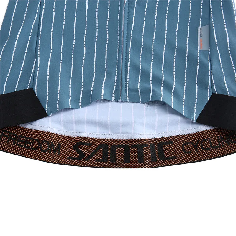 Santic Amor Women Cycling Jersey Short Sleeve with Cap