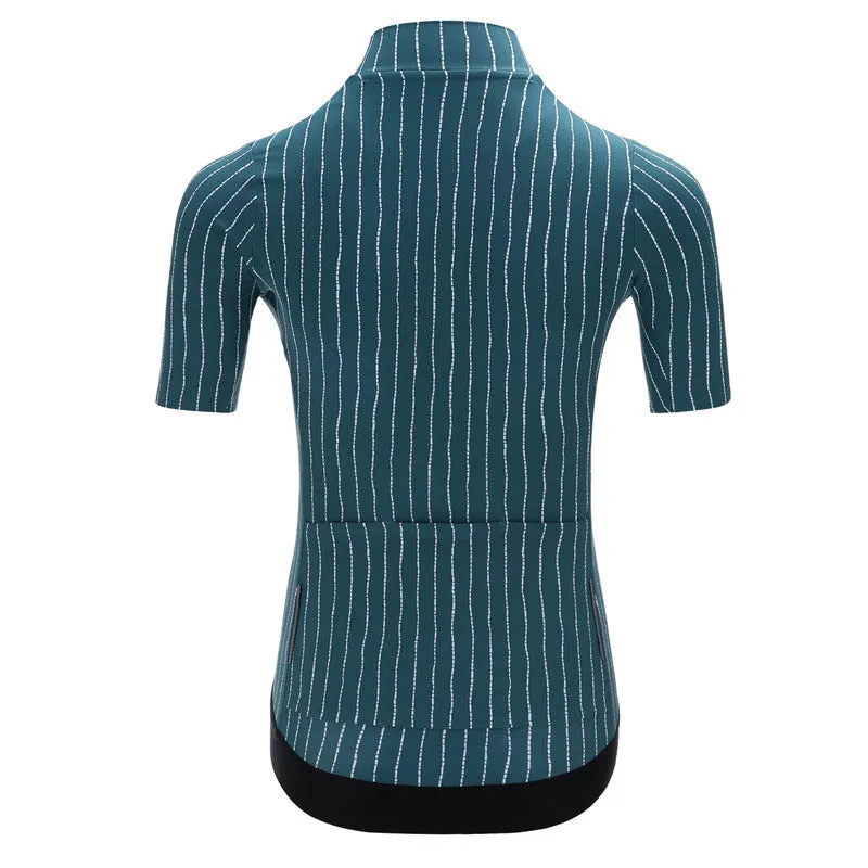 Santic Amor Women Cycling Jersey Short Sleeve with Cap