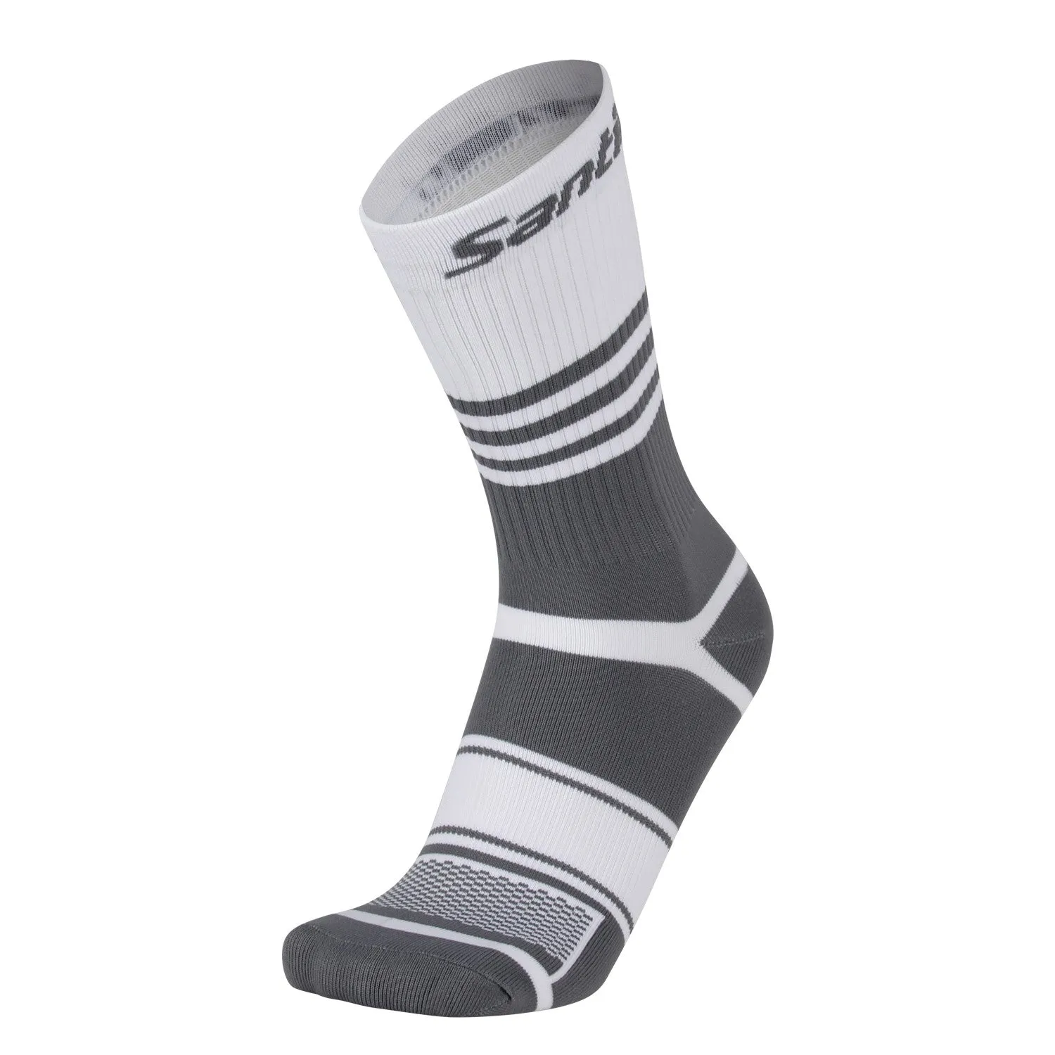 Santic Duke Men Women Cycling Socks Grey