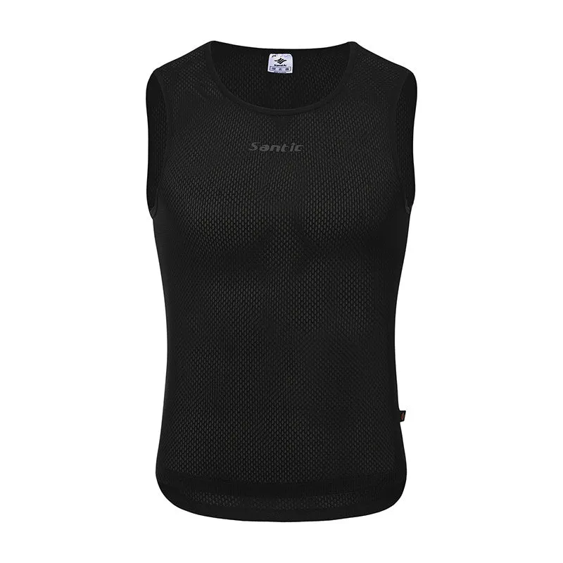 Santic Star Men Cycling Vest Sleeveless black
