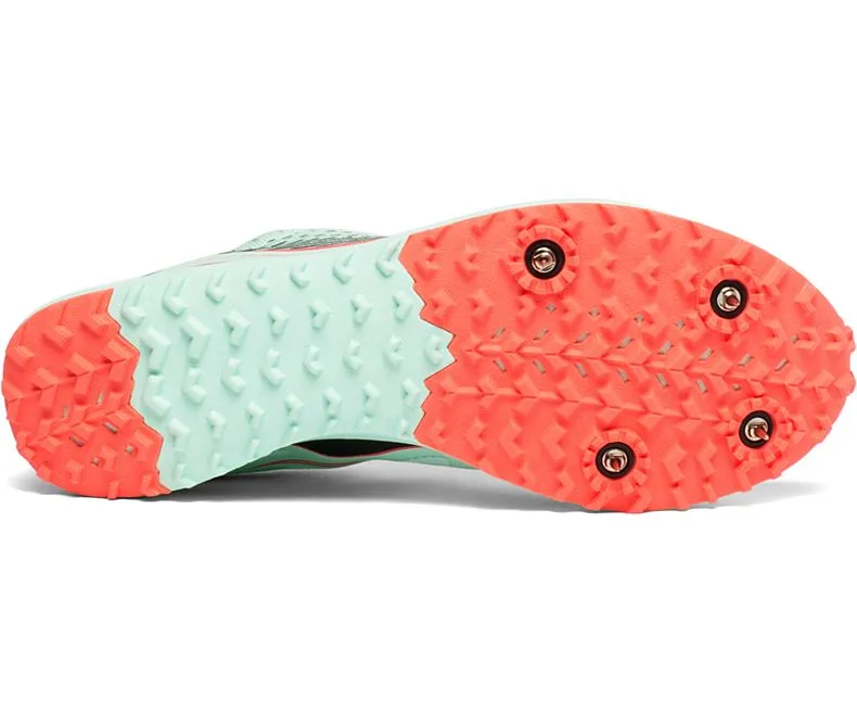 Saucony Women's Kilkenny XC 8 Spike - Mint/ViZi Coral (S19068-1)