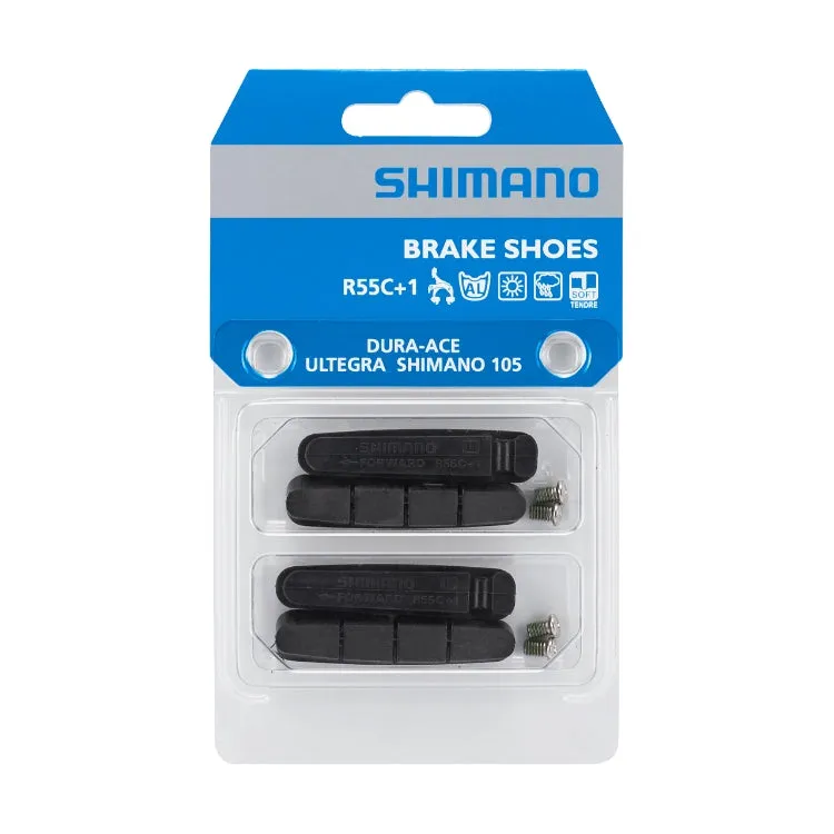 Shimano Rim Brake Shoes | R55C 1 Brake Shoe, 2 Pair