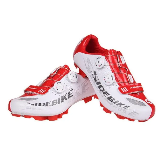 SIDEBIKE Athlet Cycling Shoes Men MTB Mountain Bike Shoes Bicycle Self-Locking Nylon-Fibreglass Shoes patillas Clismo