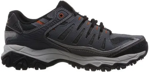 Skechers Sport Men's Afterburn Memory Foam Lace-Up Sneaker,Charcoal,13 4E US