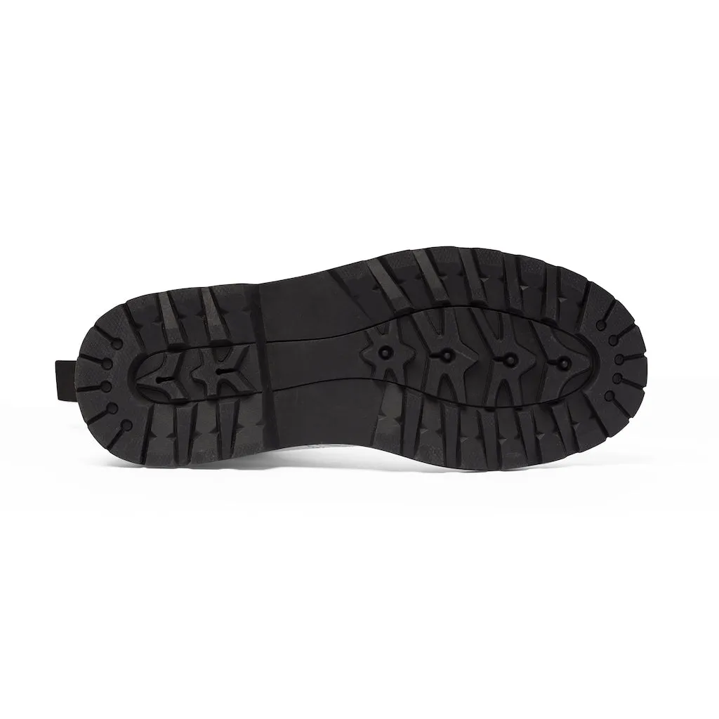 Skull Inverted Knife Crusher Cross Men's Canvas Boots