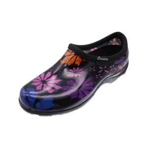 Sloggers 5116FP09 Flower Power Women's Rain and Garden Shoe Size 9