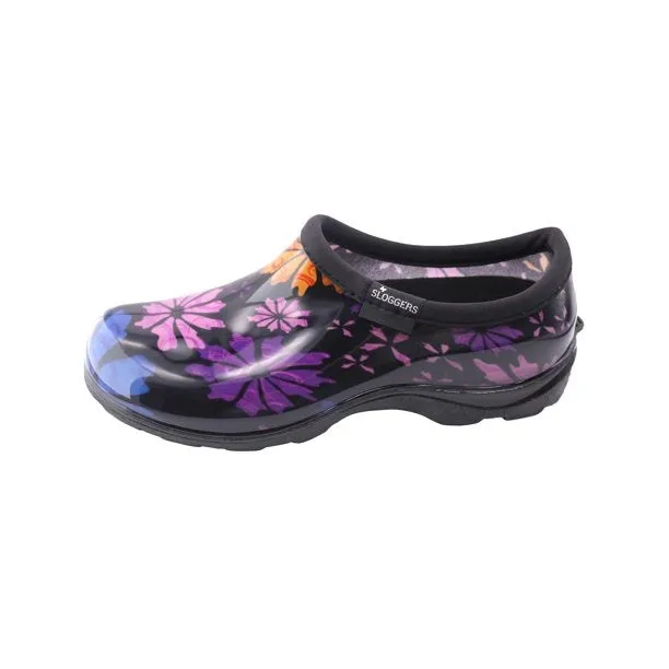 Sloggers 5116FP09 Flower Power Women's Rain and Garden Shoe Size 9