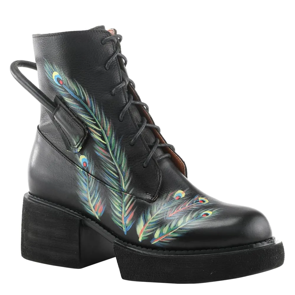 Spring Step Shoes L'Artiste Feathered Boots