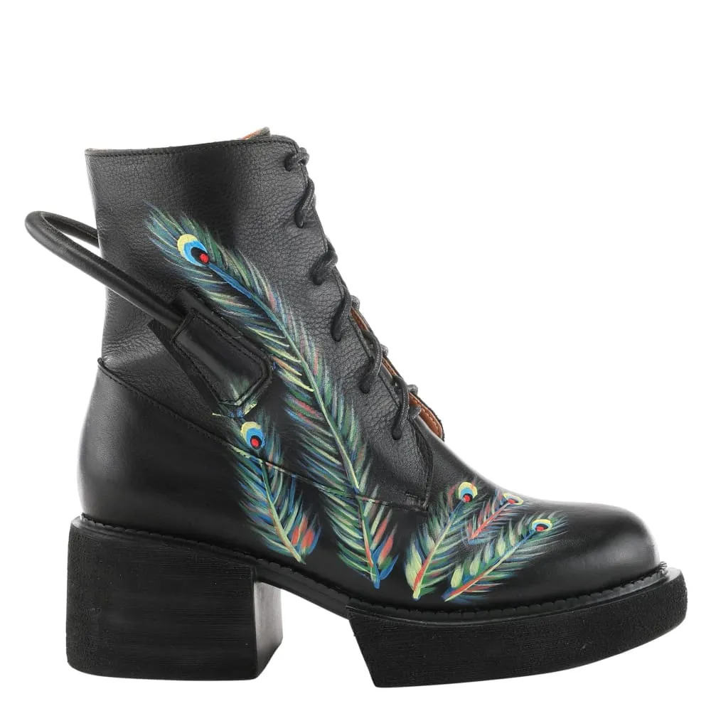Spring Step Shoes L'Artiste Feathered Boots