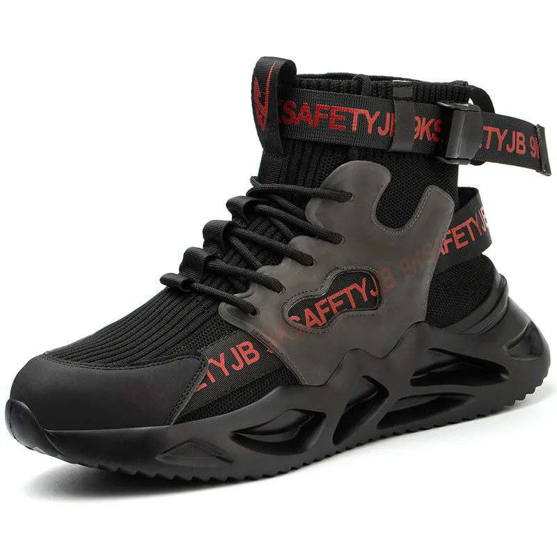 Steel Toe Shoes for Men Lightweight Indestructible Work Sneakers for Women Safety Shoes TFWMGV K7719