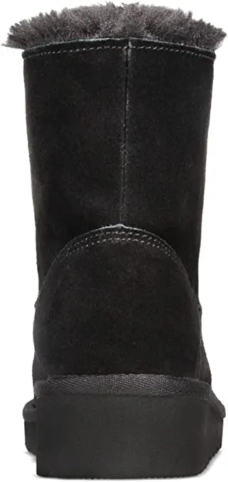 STYLE & CO WOMENS ABBBAA COLD WEATHER LACE-UP BOOTS  Color Black SIZE 8M