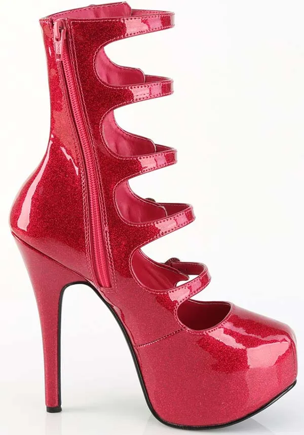 TEEZE-23 [Fuchsia] | PLATFORM HEELS [PREORDER]