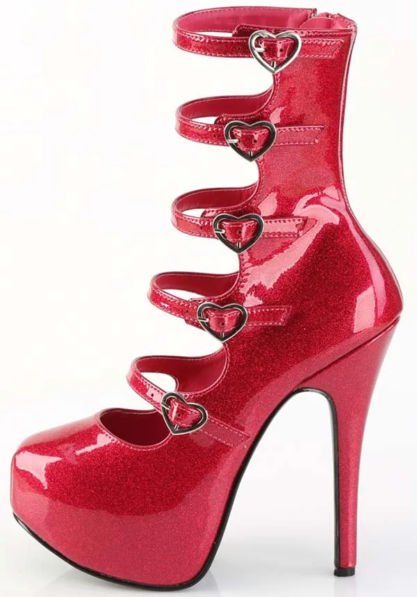 TEEZE-23 [Fuchsia] | PLATFORM HEELS [PREORDER]