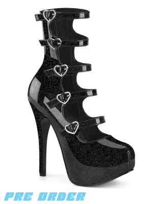 TEEZE-23 HEELS - BLACK ✰ PRE ORDER ✰