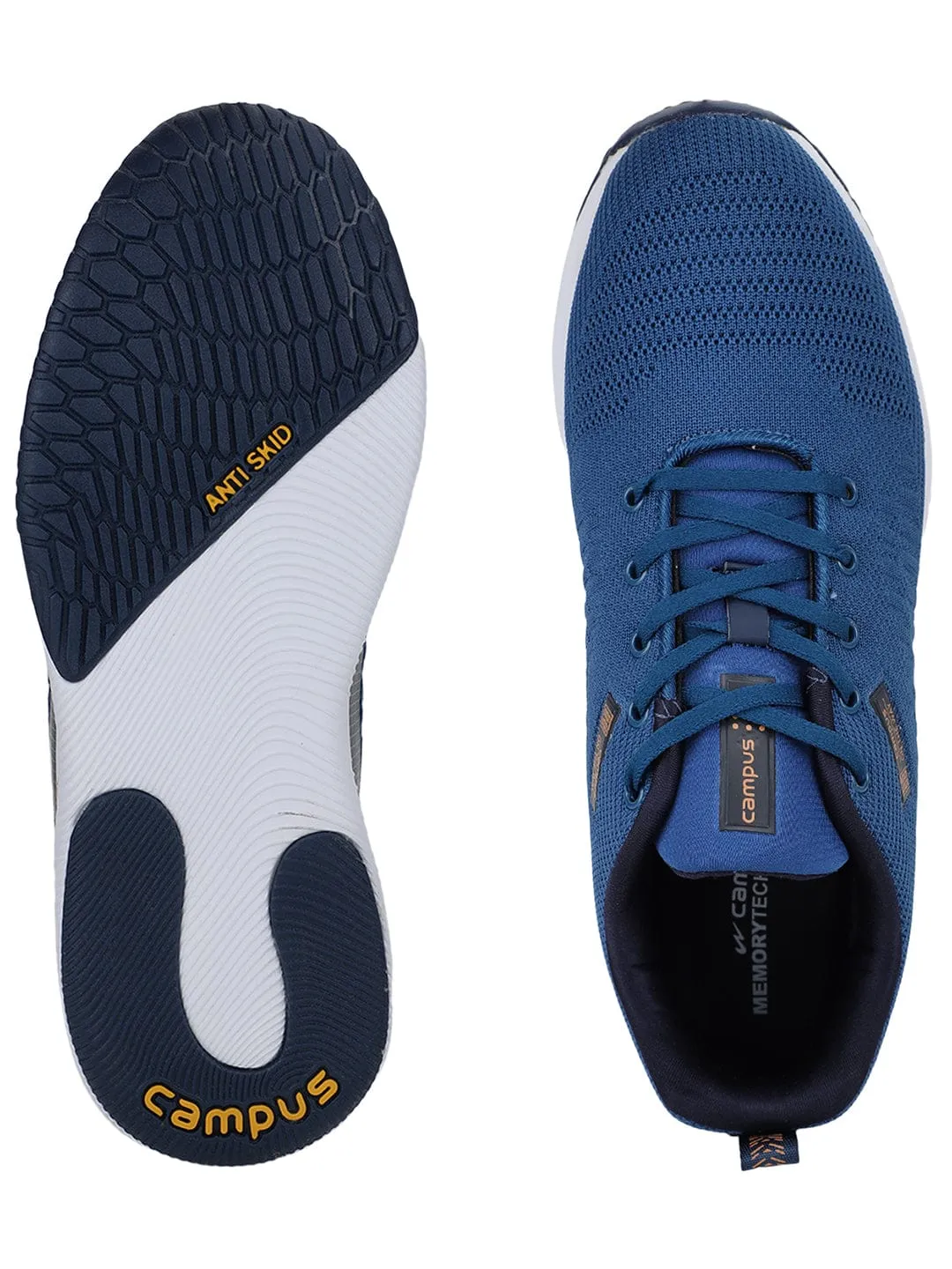 TOLL Blue Men's Running Shoes