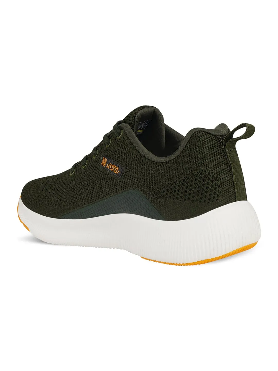 TOLL Green Men's Running Shoes
