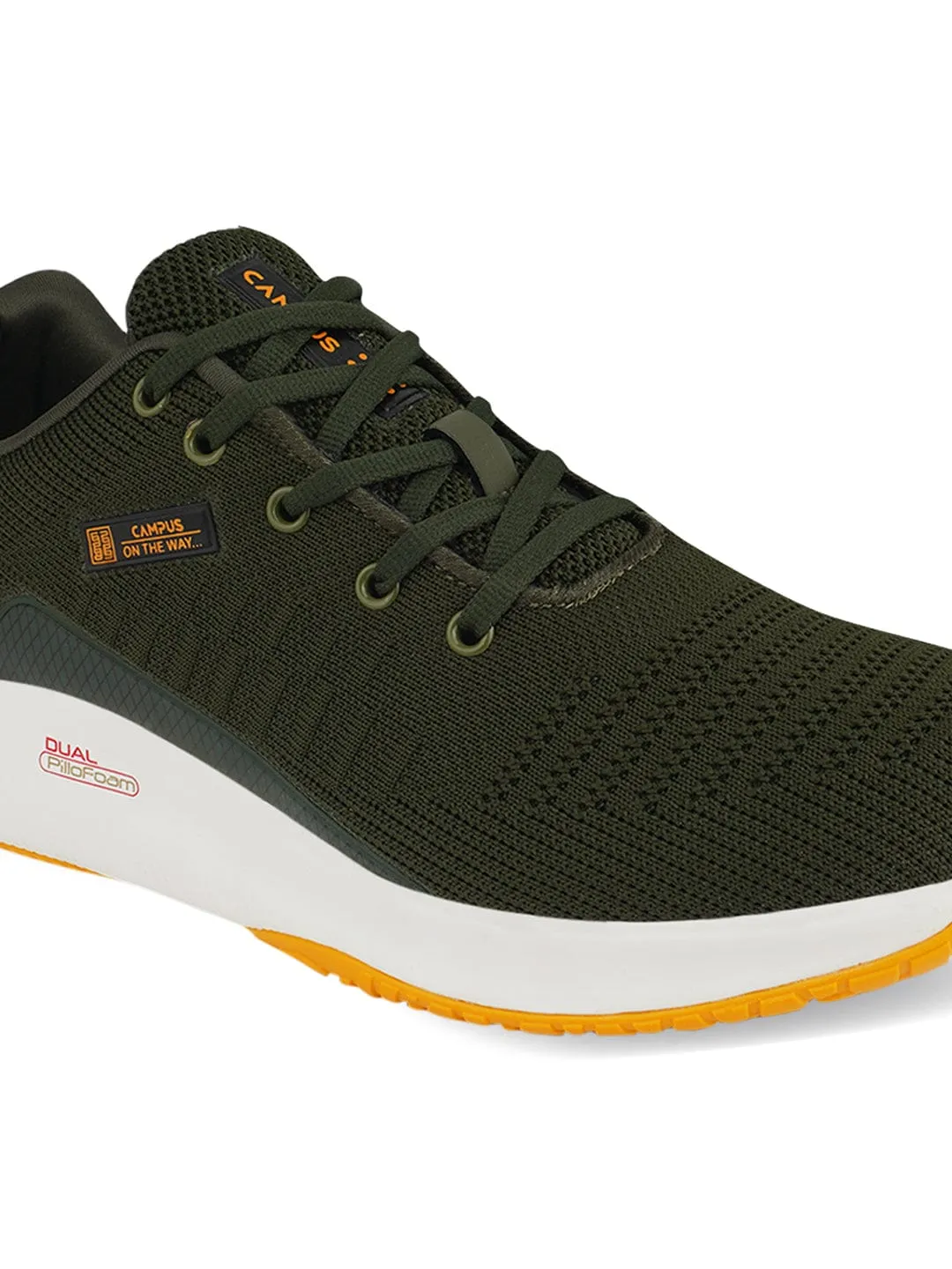 TOLL Green Men's Running Shoes