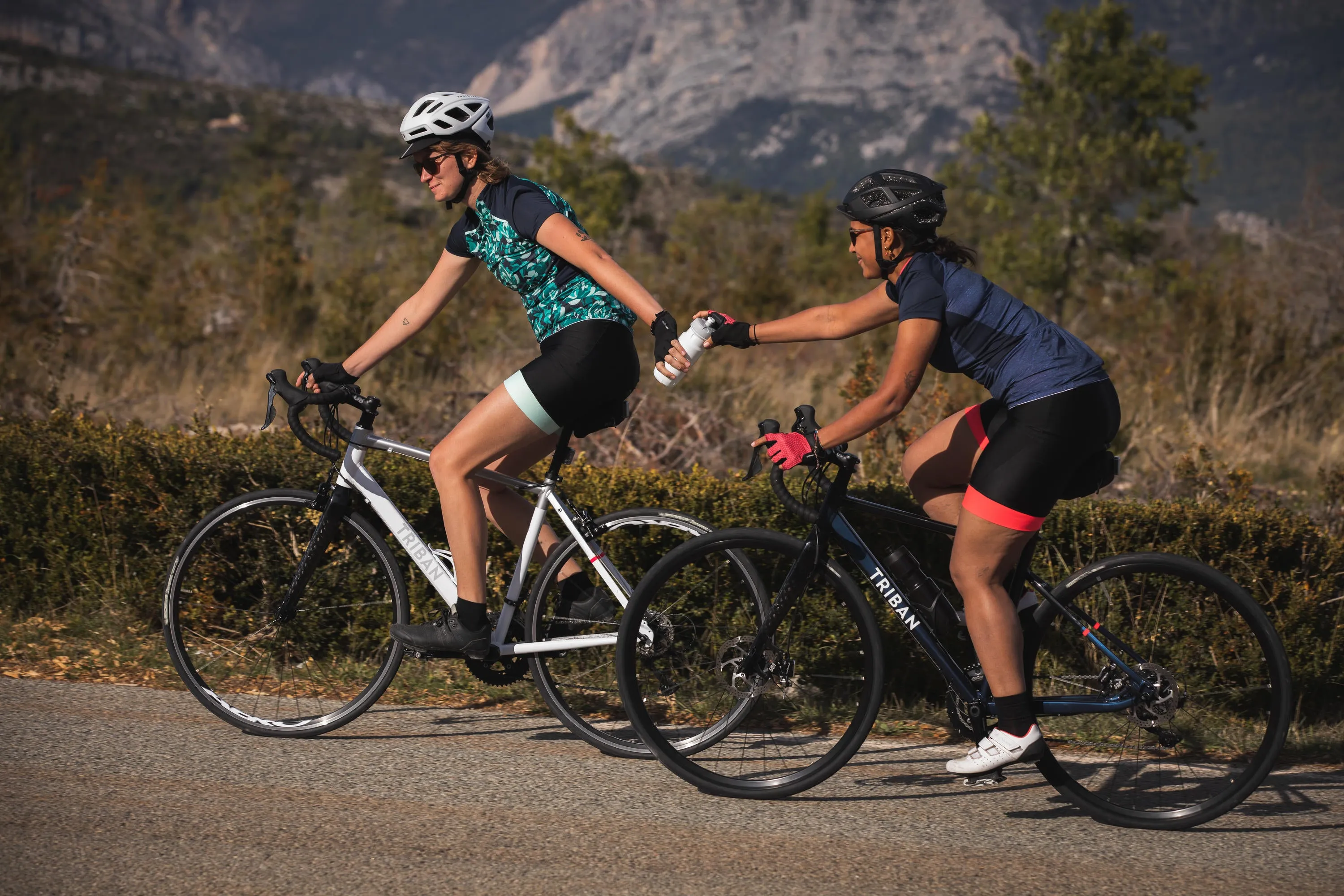 Triban 500 Padded Moisture-Wicking Cycling Bike Shorts Women's