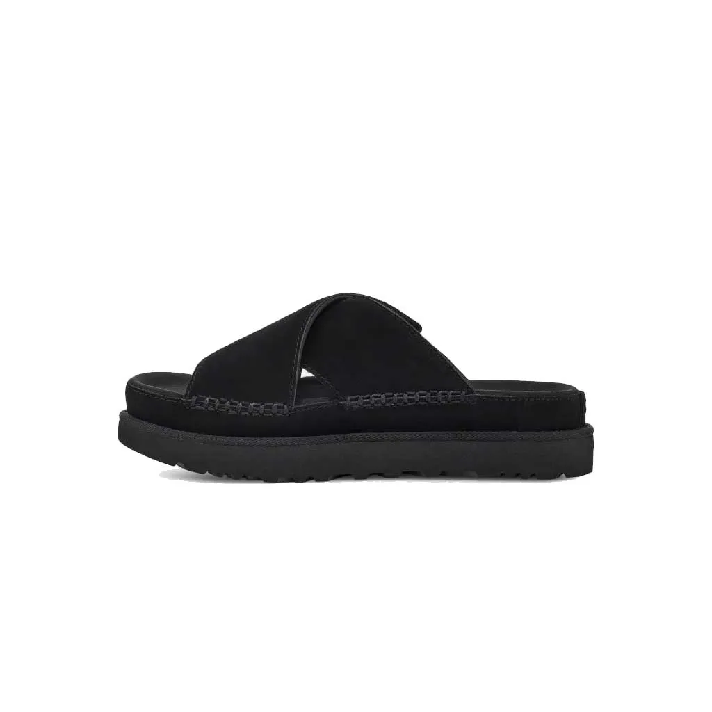 Ugg Women's Goldenstar Cross Slide - Black