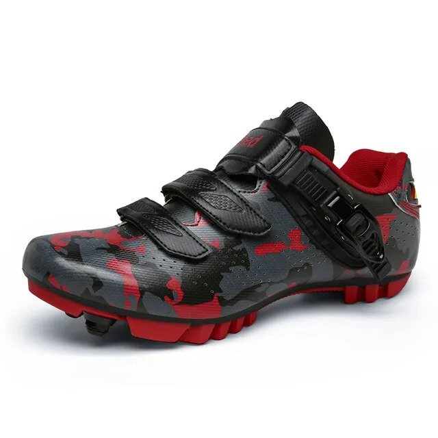 Ultralight Breathable Pro Self-Locking Cycling Shoes Athletic MTB Bike Shoes Racing Road Bicycle Sneaker