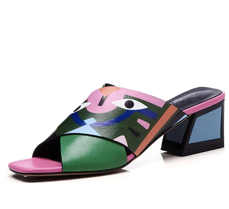 USS Shoes Jonkins Women's With Prints Heeled Sandal