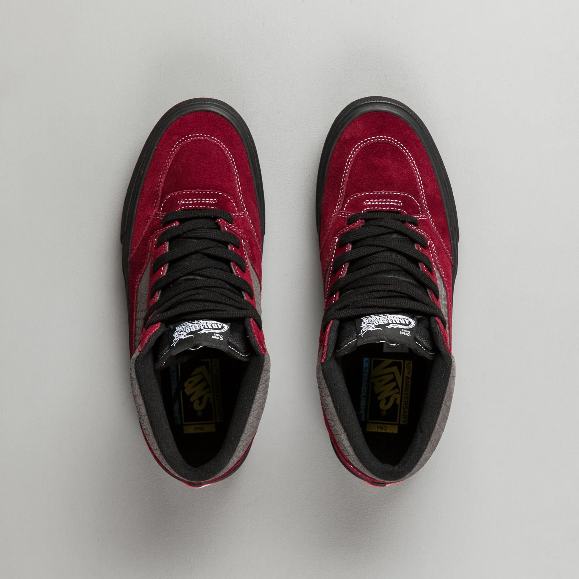 Vans 50th Full Cab Pro '89 Shoes - Burgundy / Grey